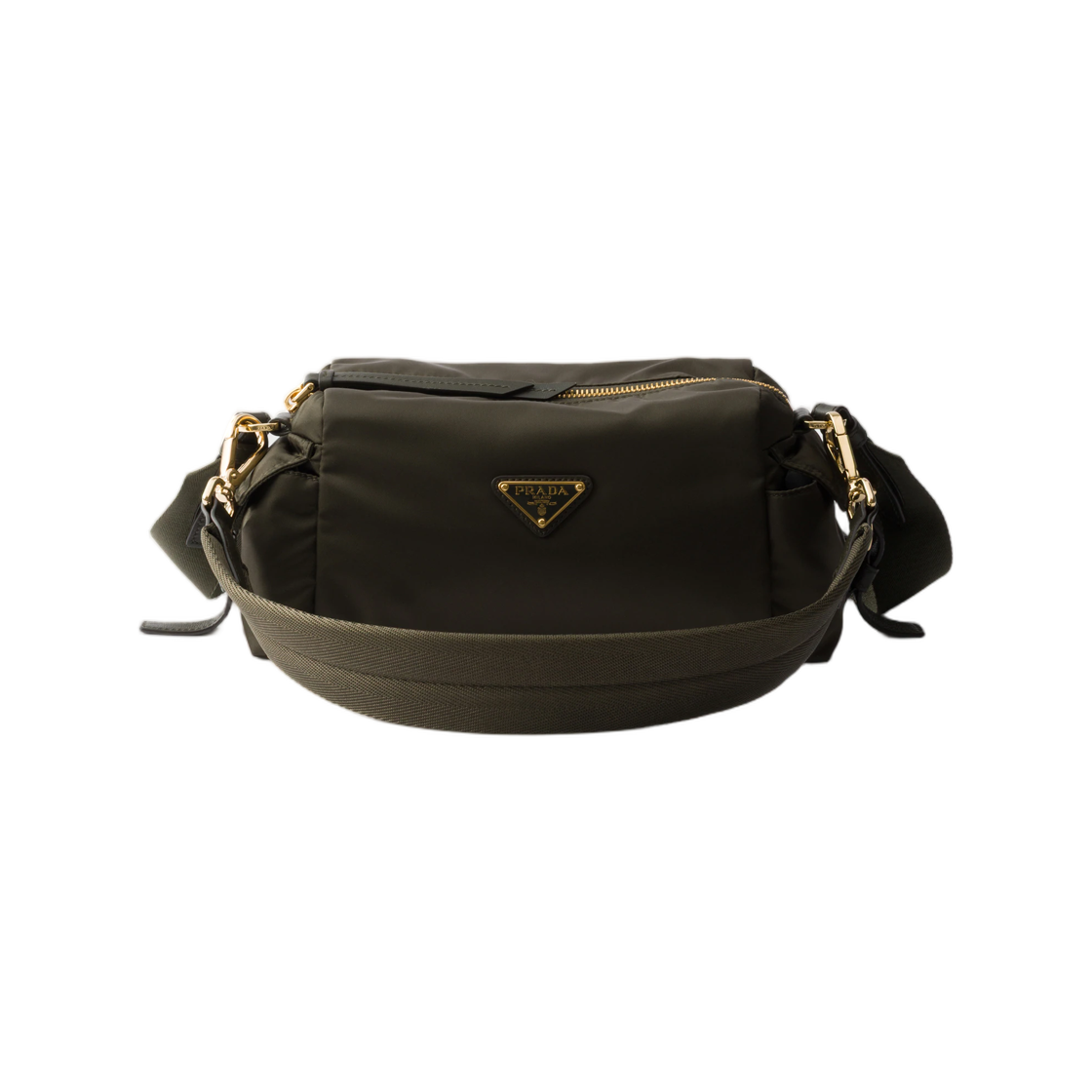 1BH232-RDLN-F05VI Prada Explore Small Re-Nylon and Leather Shoulder Bag Forest