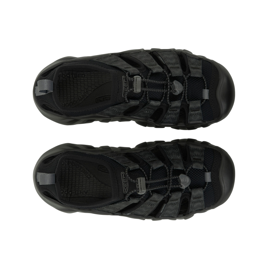 (W) 킨 하이퍼포트 H2 샌들 블랙 스틸 그레이((W) Keen Hyperport H2 Sandal Black Steel Grey) - 5