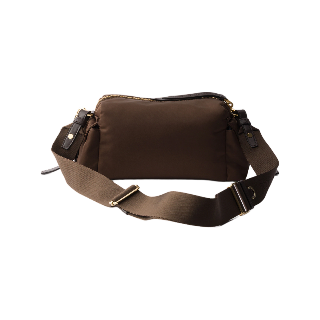 프라다 익스플로어 스몰 리나일론 앤 레더 숄더백 시에나(Prada Explore Small Re-Nylon and Leather Shoulder Bag Sienna) - 2