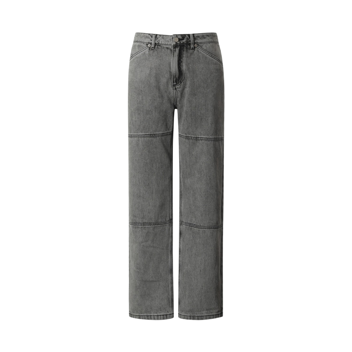 이로 워시드 데님 바이크 팬츠 그레이(Iro Washed Denim Bike Pants Gray) - 2