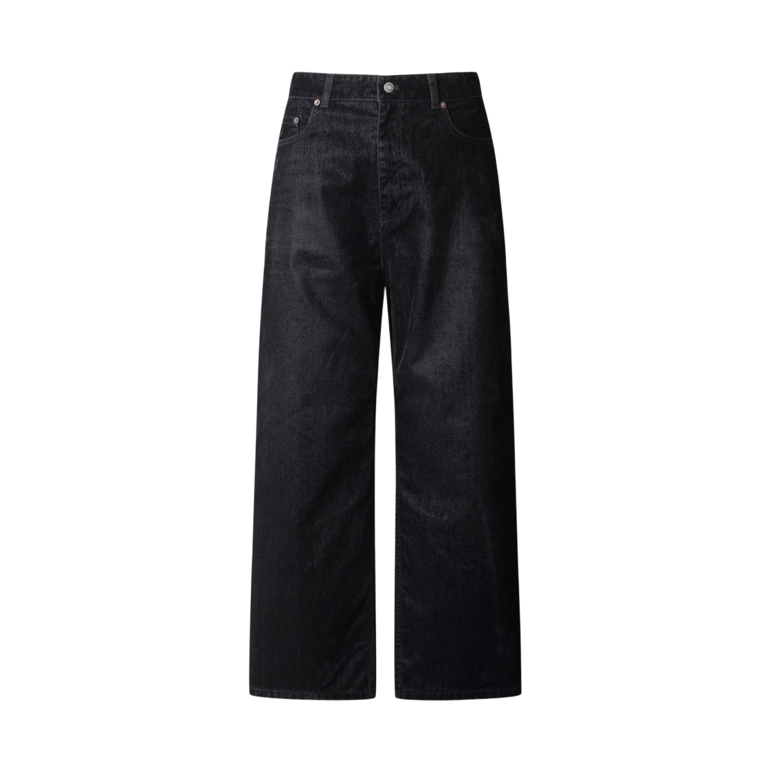 이로 나크르 벨벳 데님 팬츠 블랙(Iro Nacre Velvet Denim Pants Black) - 2