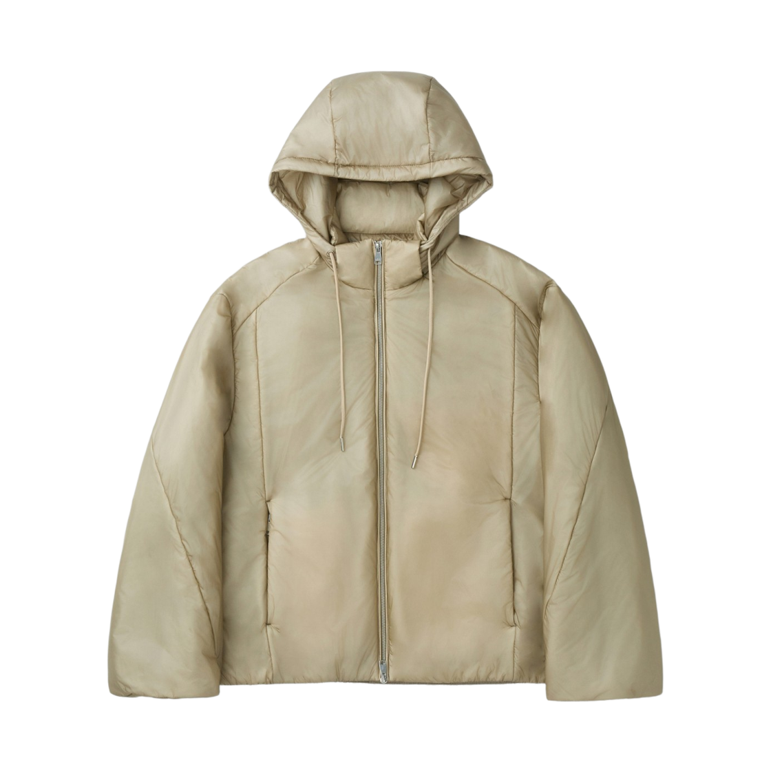 이로 레제르 경량 7D 신슐레이트 후드 점퍼 라이트 베이지(Iro Leger Lightweight 7D Thinsulate Hood Jumper Light Beige) - 2