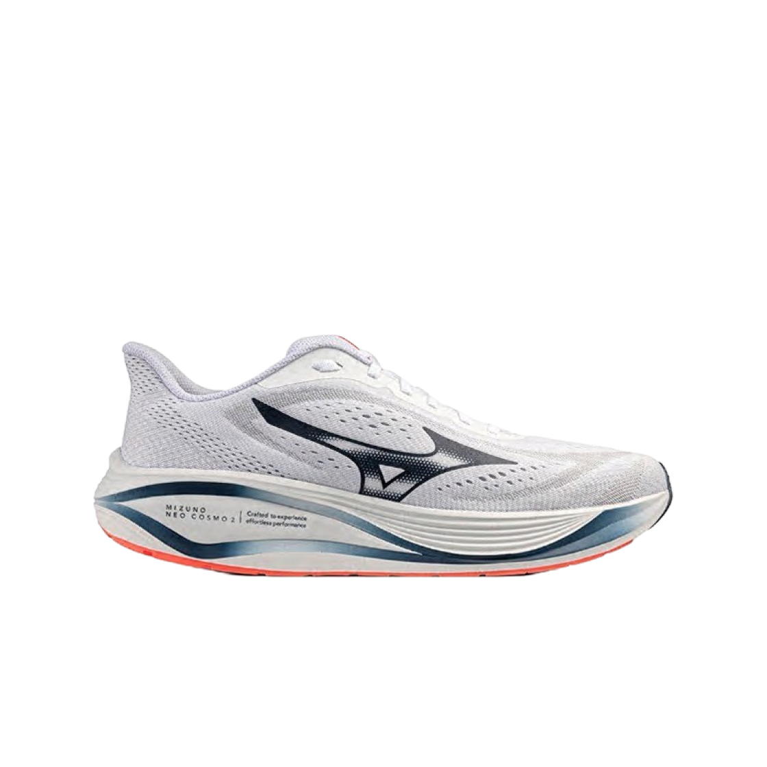 J1GM261251 Mizuno Neo Cosmo II White Navy