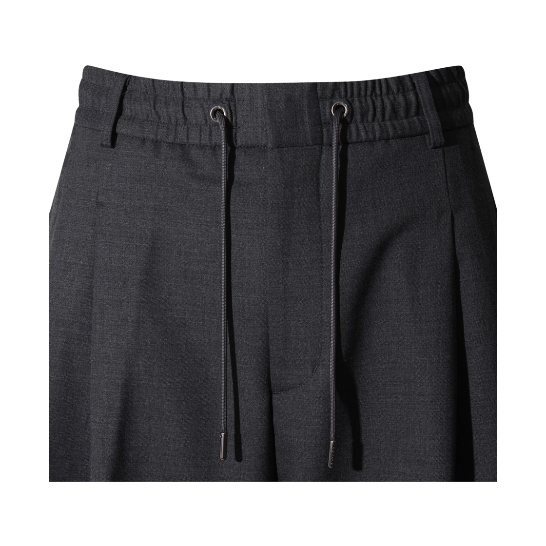 이로 레제 울혼방 벌룬핏 팬딩 슬랙스웨트블랙(Iro Leger Wool Blend Balloon Fit Banding Slacks Black) - 4