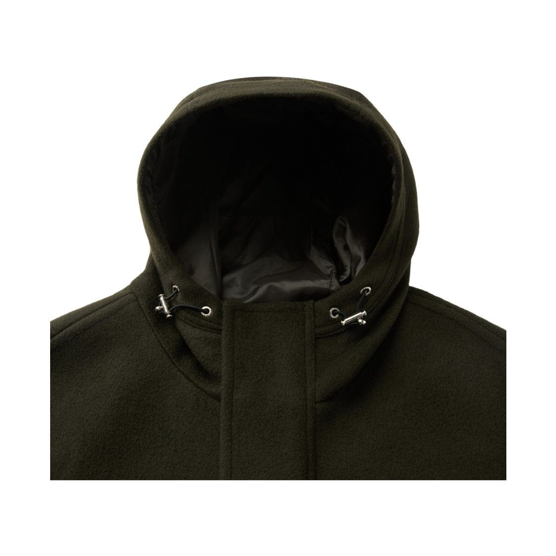 이로 플라뇌르 캐시미어 블랜드 울 후드 점퍼 카키(Iro Fleneur Cashmere Blend Wool Hood Jumper Khaki) - 4
