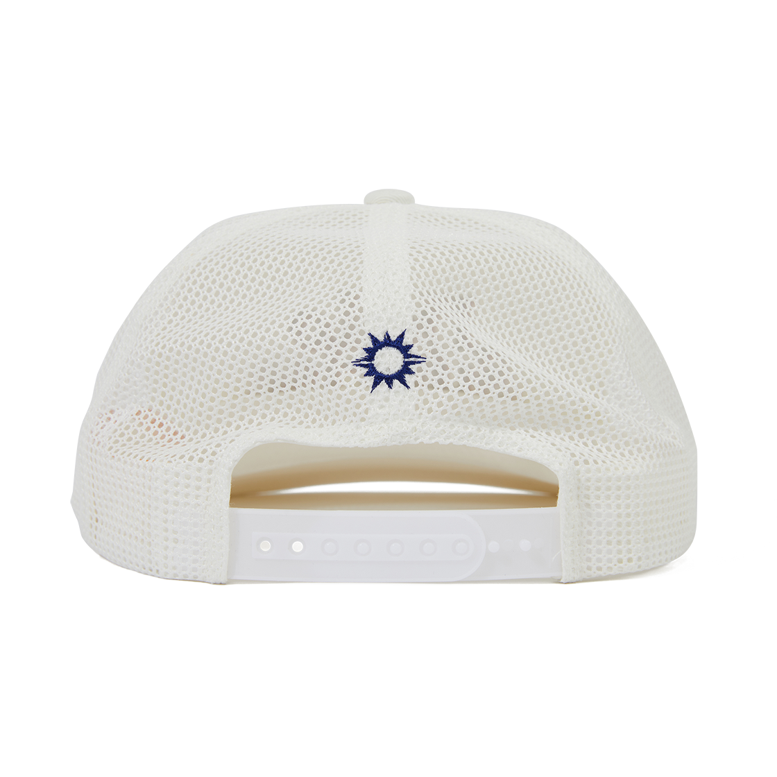 헬로 선라이즈 헤리티지 로고 릴랙스드 핏 5패널 캡 화이트(Hello Sunrise Heritage Logo Relaxed Fit 5P Cap White) - 4