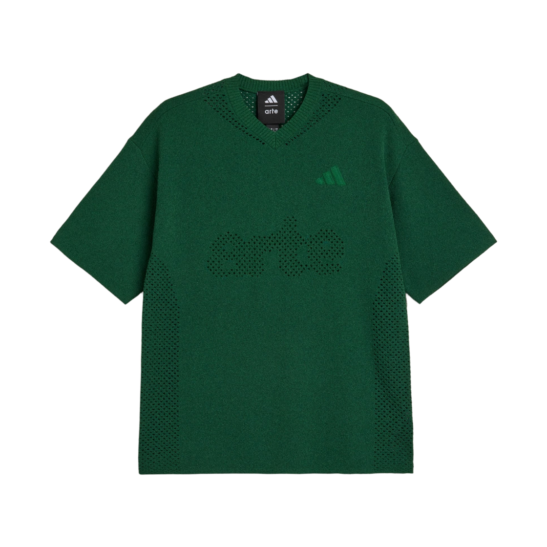 KR3307 Adidas x Arte Antwerp Flatknit Jersey Amazon Green - KR Sizing