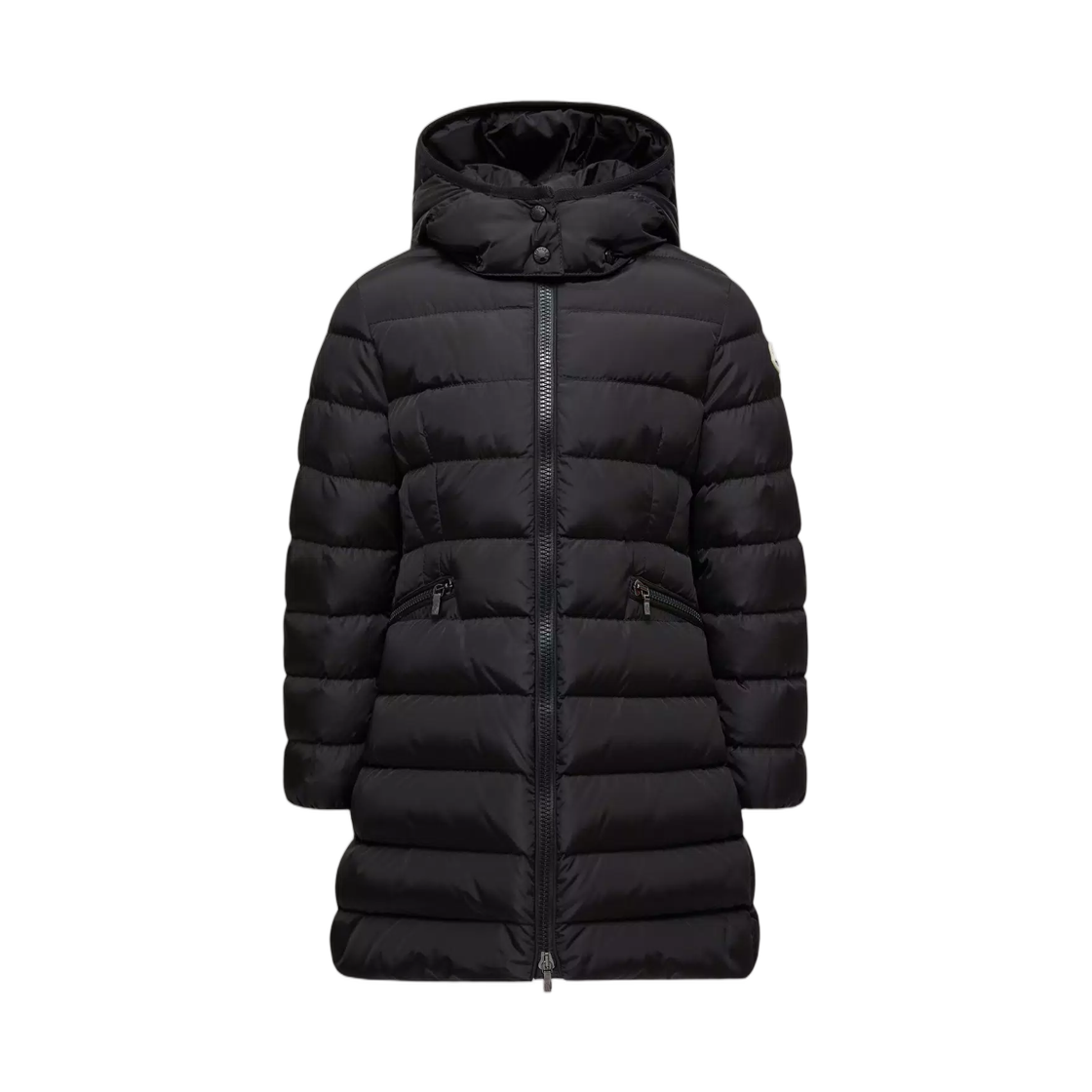 L2-954-1C50210-54155-999 (키즈) Moncler Charpal Hooded Long Down Jacket Black - 26FW