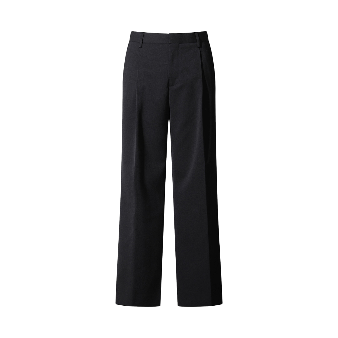 이로 드루아 울혼방 스웨트레이트핏 슬랙스웨트블랙(Iro Droit Wool Blend Straight Fit Slacks Black)