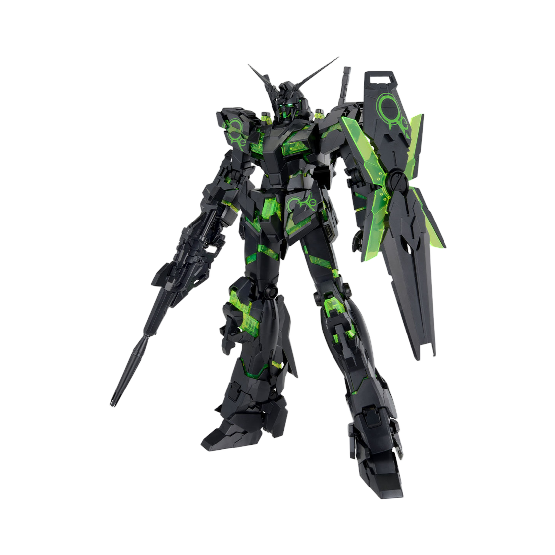 - Bandai MG Unicorn Gundam Recirculation Color Clear Neon Green