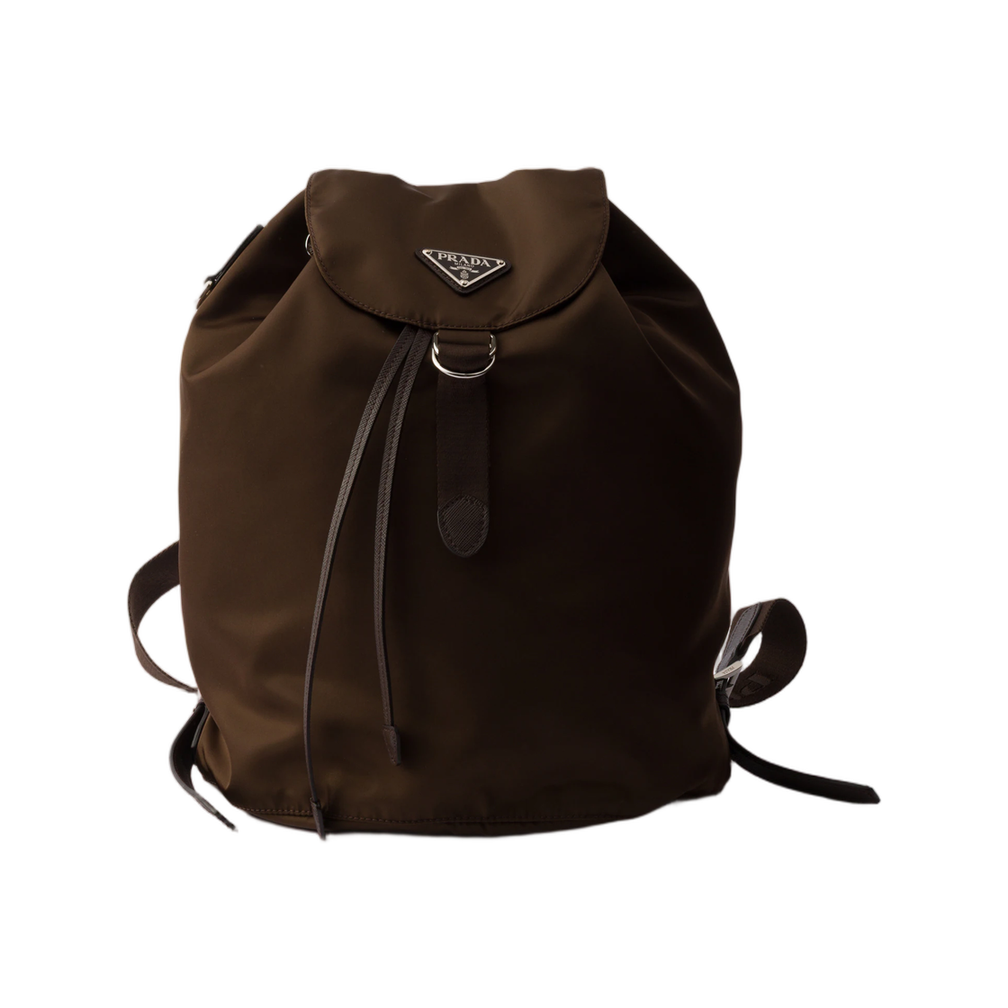 1BZ197-RV44-F0038 Prada Small Re-Nylon Backpack Sienna