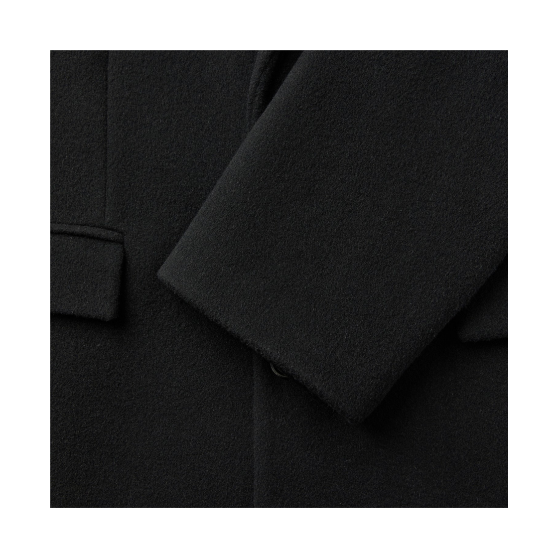 이로 비고르 캐시미어 블랜드 대디핏 싱글 맥시코트 블랙(Iro Vigore Cashmere Blend Daddy Fit Single Maxi Coat Black) - 6