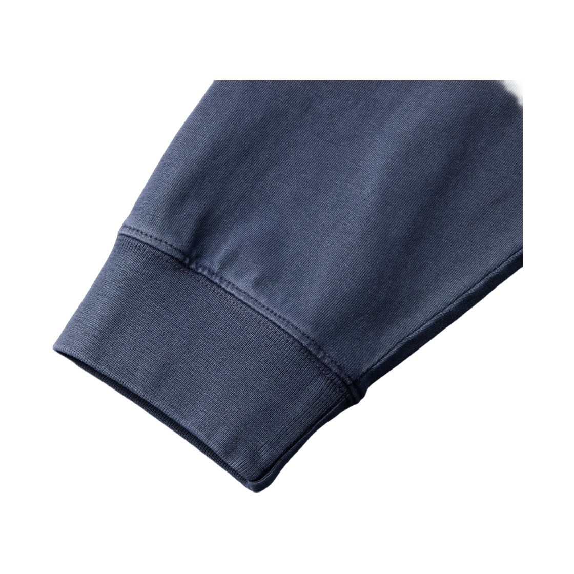 이로 옹브르 로고 아플리케 다잉 긴팔 티셔츠 다크 블루(Iro Ombre Logo Applique Dyeing Long Sleeve T-Shirt Dark Blue) - 6