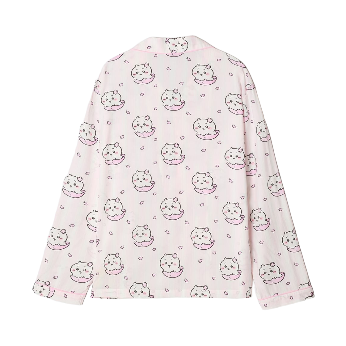 스파오 x 치이카와 롱슬리브 파자마 라이트 핑크(Spao x Chiikawa Long Sleeve Pajama Light Pink) - 3