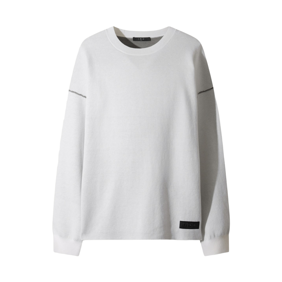 이로 조디 오비핏 라운드넥 니트 아이보리(Iro Jodie Oblique Fit Round Neck Knit Ivory) - 2