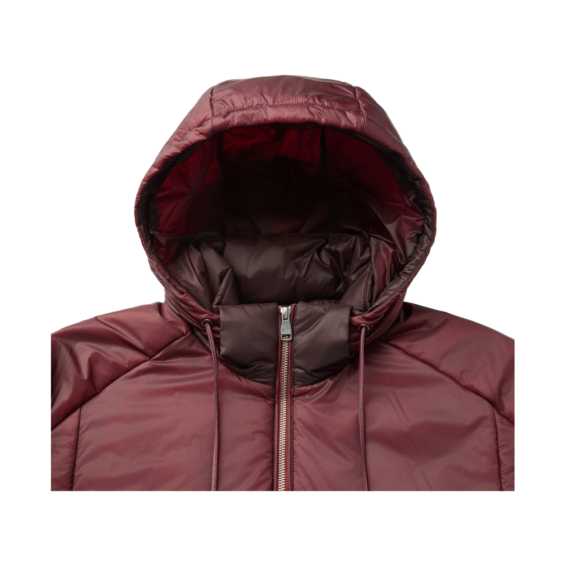 이로 레제르 경량 7D 신슐레이트 후드 점퍼 다크 레드(Iro Leger Lightweight 7D Thinsulate Hood Jumper Dark Red) - 4