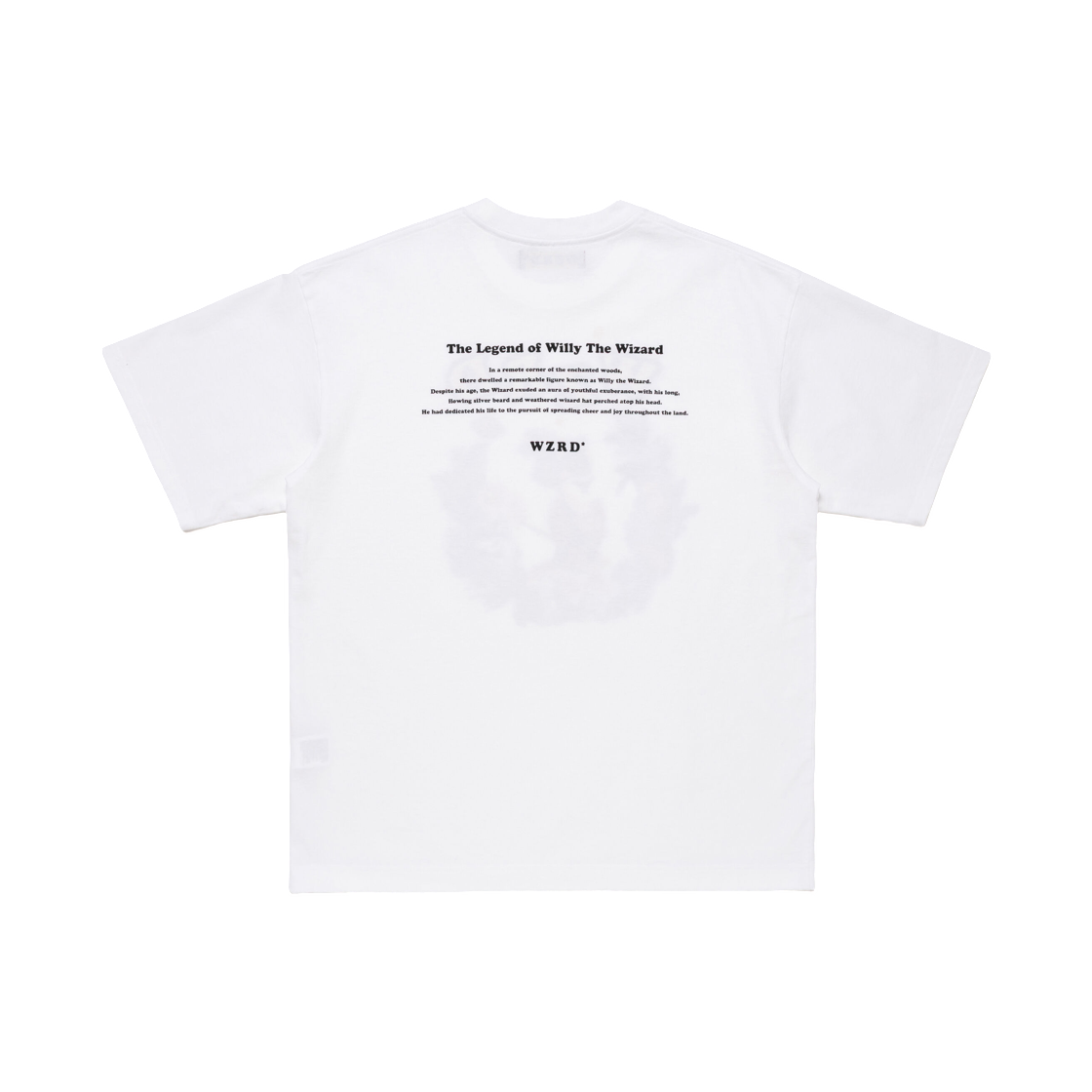 위저드 그래픽 티셔츠 화이트(WZRD Graphic T-Shirt White) - 2