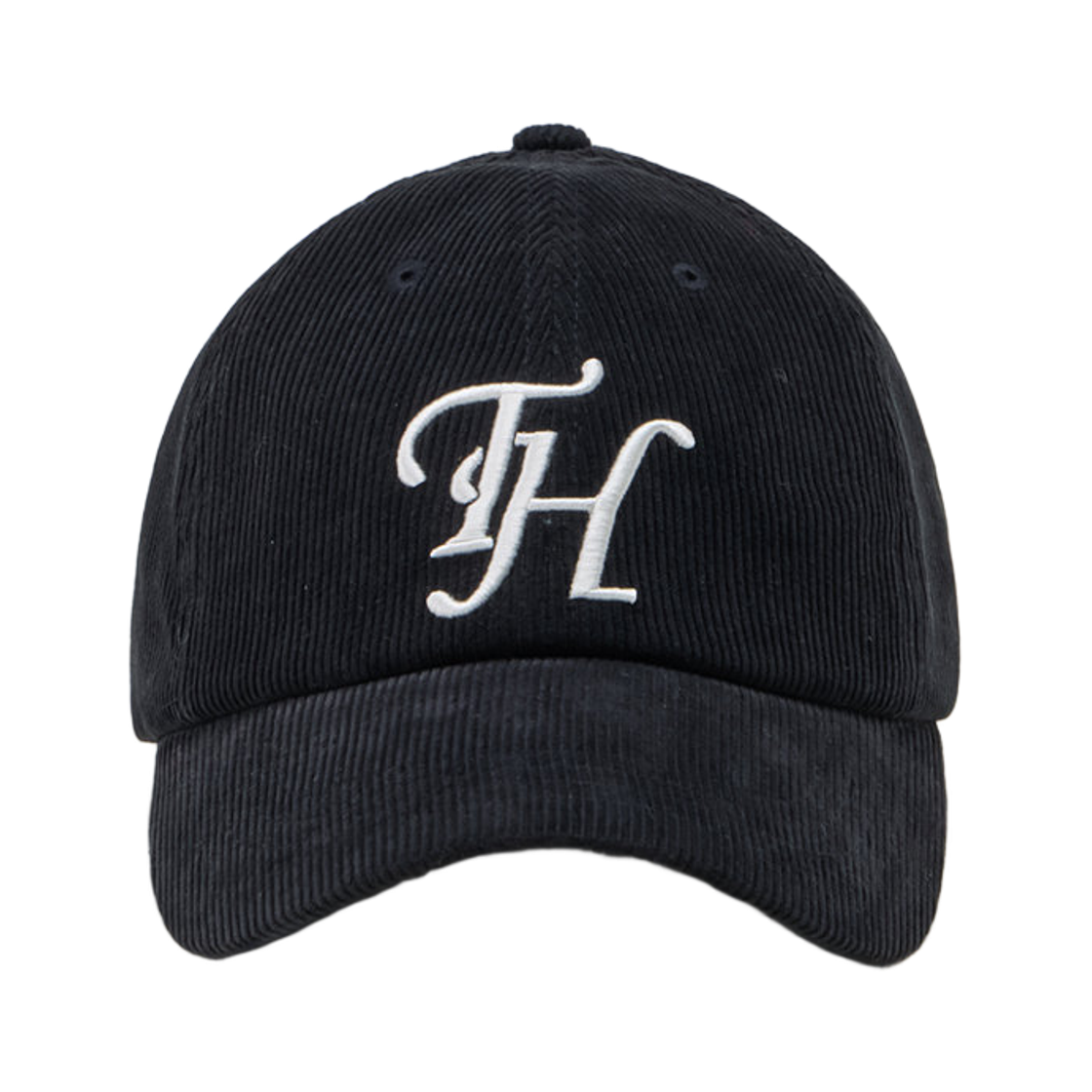 THUBC00356BKS Traffic Harmony Corduroy TH Logo Deep Fit Ball Cap Black