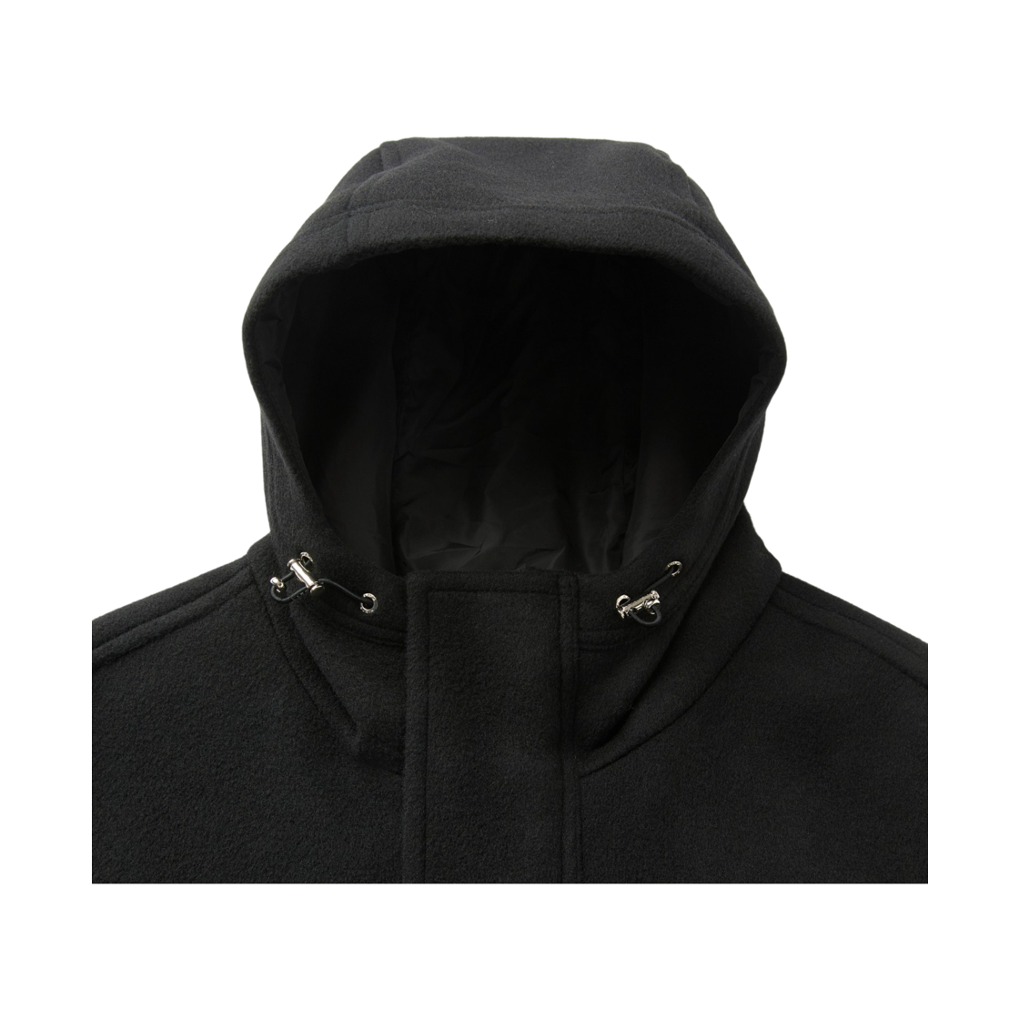 이로 플라뇌르 캐시미어 블랜드 울 후드 점퍼 블랙(Iro Fleneur Cashmere Blend Wool Hood Jumper Black) - 4