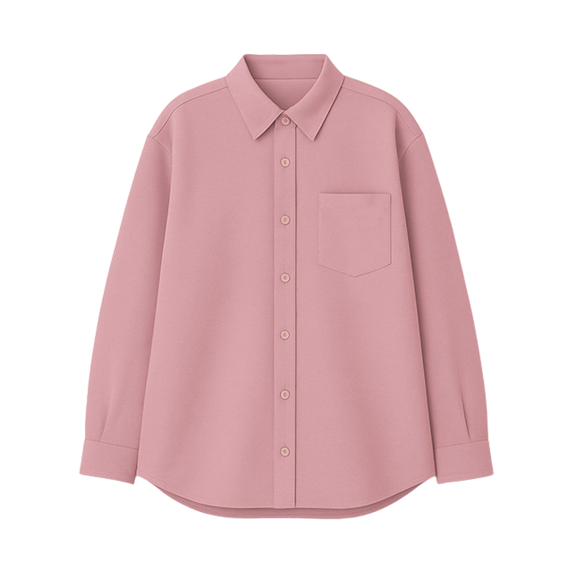 GCIN7924-핑크 GCLIP Essential Loose-Fit Oxford Shirt Pink