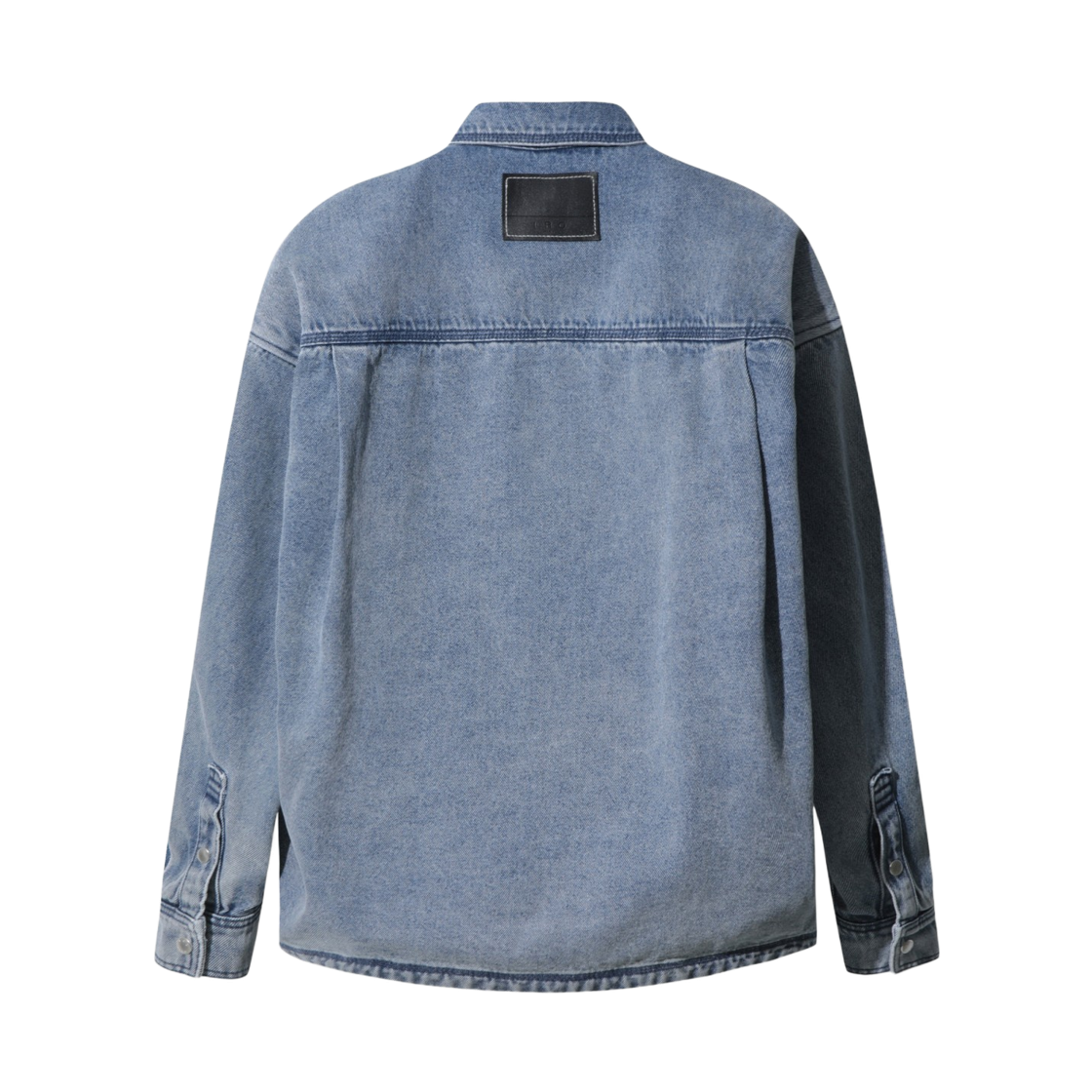 이로 머트 스웨트링 데님 셔츠 자켓 라이트 블루(Iro Mutt Spring Denim Shirt Jacket Light Blue) - 5