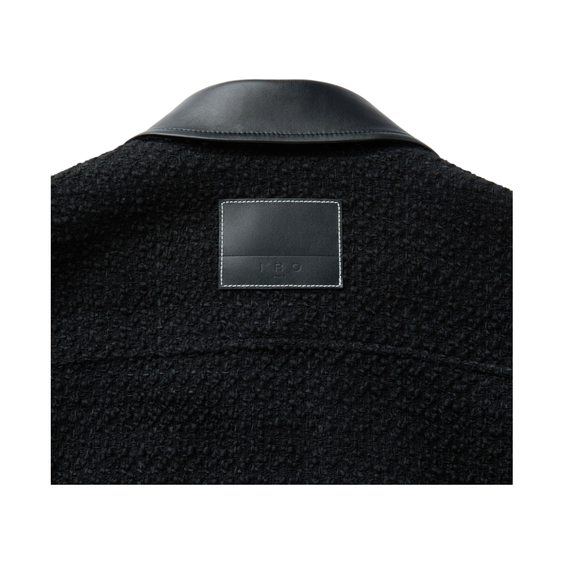 이로 미스웨트르 트위드 카라 자켓 블랙(Iro Mysrere Tweed Collar Jacket Black) - 5