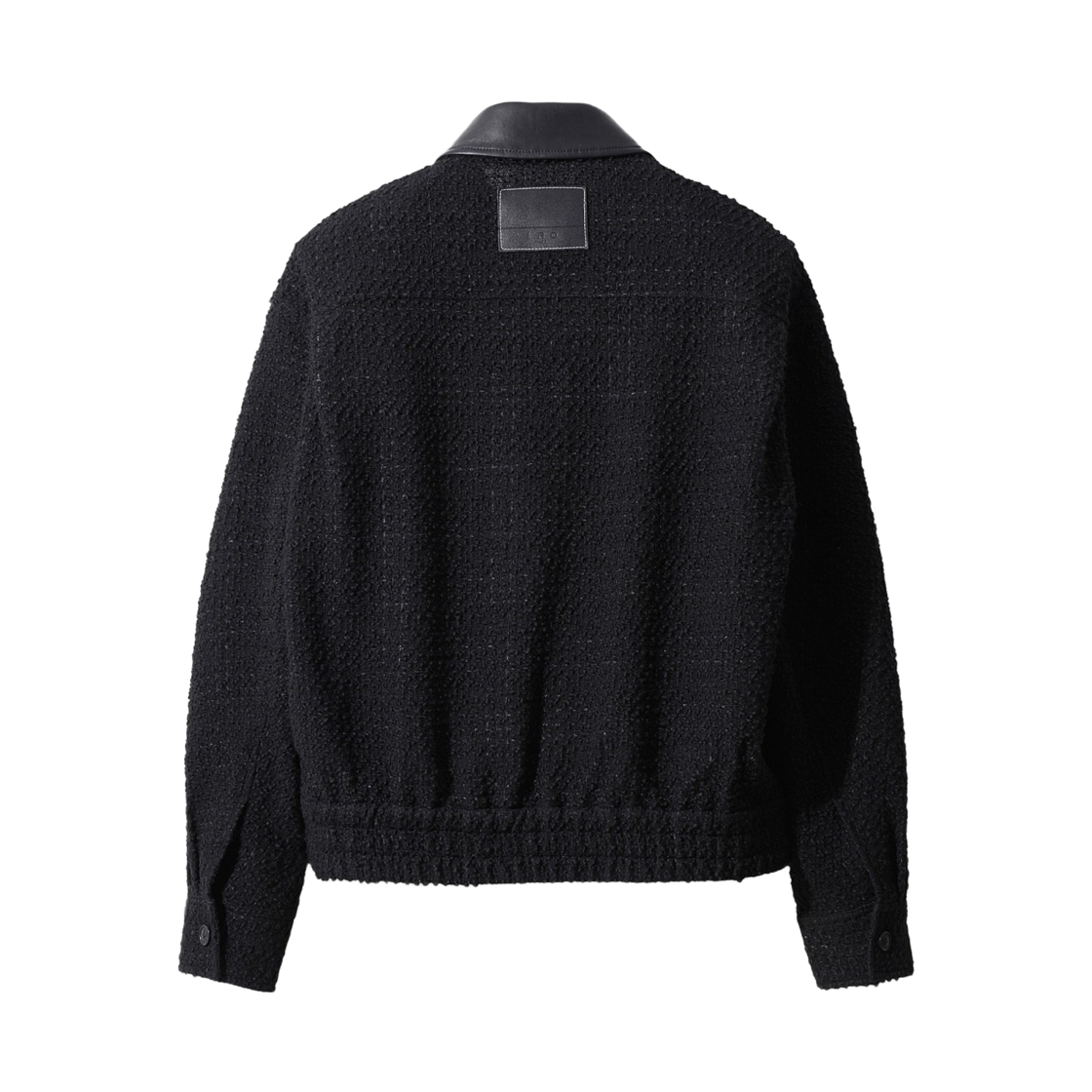 이로 미스웨트르 트위드 집업 블루종 블랙(Iro Mystere Tweed Zip-Up Blouson Black) - 3