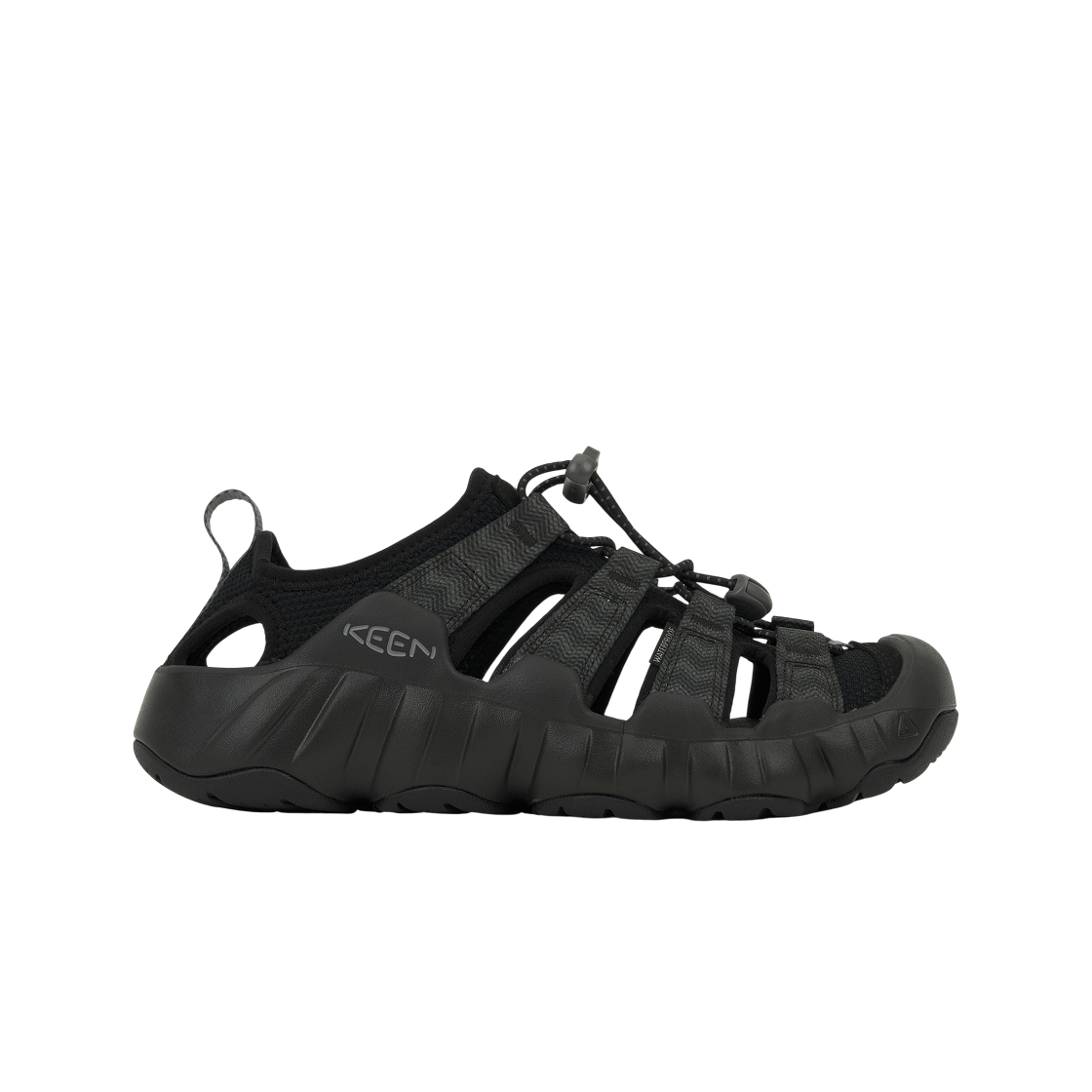 (W) 킨 하이퍼포트 H2 샌들 블랙 스틸 그레이((W) Keen Hyperport H2 Sandal Black Steel Grey) - 1