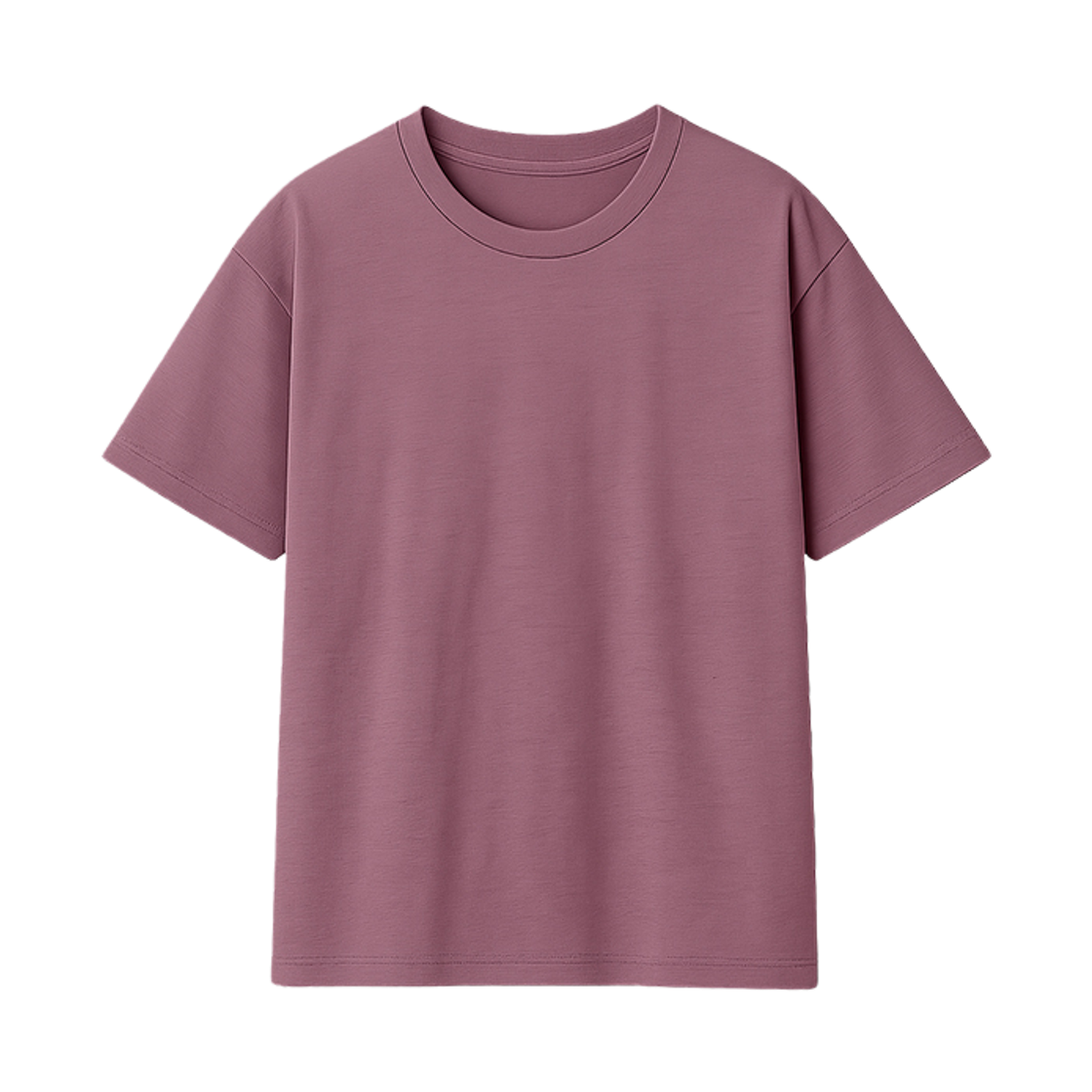 GCIN2030-모카핑크 GCLIP Essential Cotton Crewneck Loose-Fit T-Shirt Mocha Pink