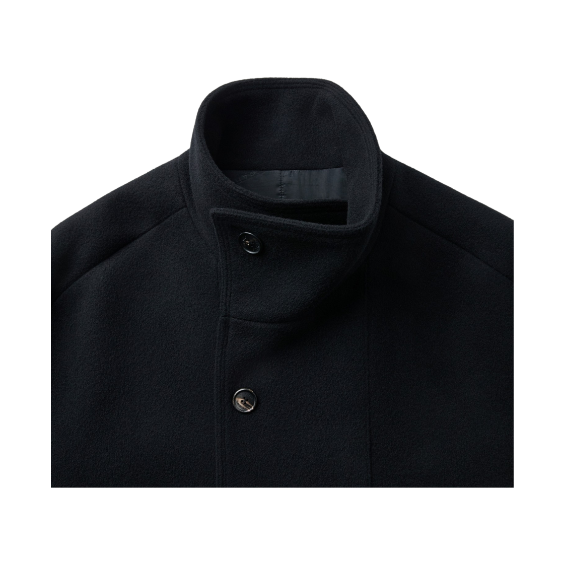 이로 오웬 캐시미어 블랜드 더블 숏 랩코트 블랙(Iro Owen Cashmere Blend Double Short Wrap Coat Black) - 4