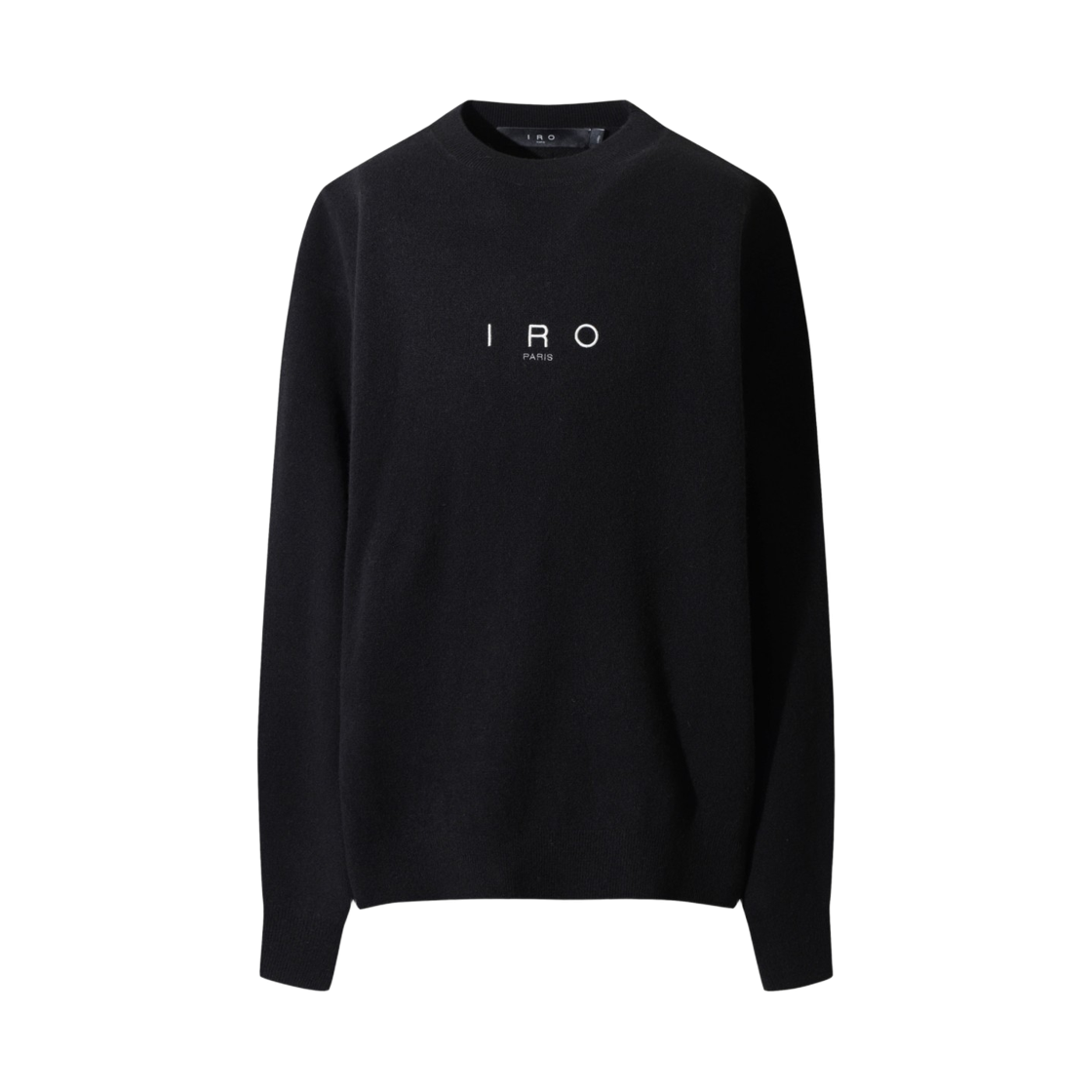 이로 에상시엘 캐시미어 블랜드 로고 자수 니트 풀오버 블랙(Iro Essentiel Cashmere Blend Logo Embroidery Knit Pullover Black) - 2