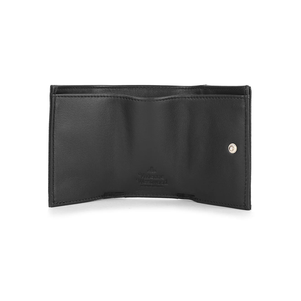[25% 쿠폰] 비비안 웨스트우드 엔벨로프 레더 월렛 블랙([25% 쿠폰] Vivienne Westwood Envelope Leather Wallet Black) - 4