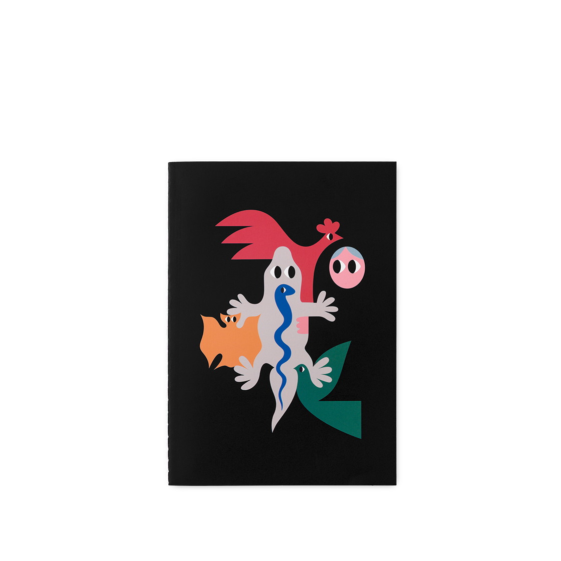 이야이야앤프렌즈 가우디에디션 노트 가우디의 친구들 Yiayia and friends Gaudi Edition Notebook Black