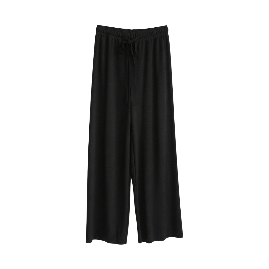 지크립 스트링 밴딩 스판 골지 와이드 팬츠(GCLIP String Banding Span Ribbed Wide Pants)