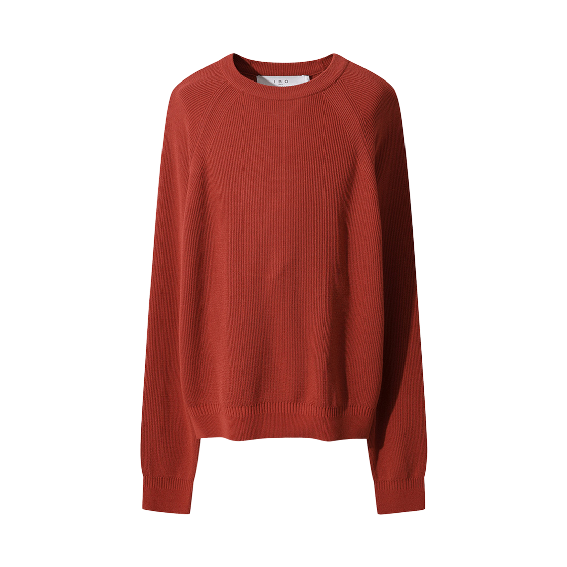 이로 펄스웨트나글랑 베이직 긴팔 스웨트터 레드(Iro Pulse Raglan Basic Long Sleeve Sweater Red)