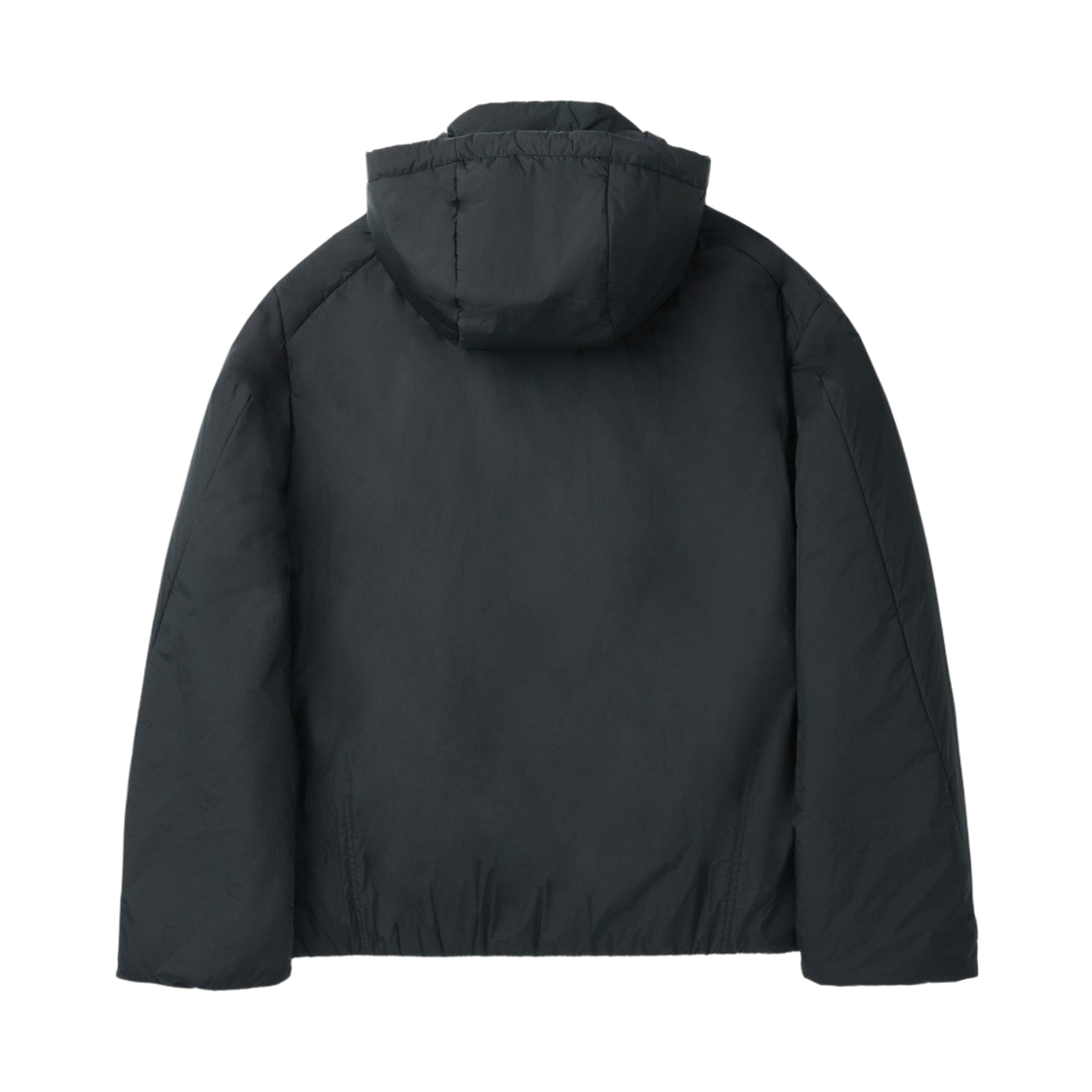 이로 레제르 경량 글로시 신슐레이트 후드 점퍼 블랙(Iro Leger Lightweight Glossy Thinsulate Hood Jumper Black) - 3
