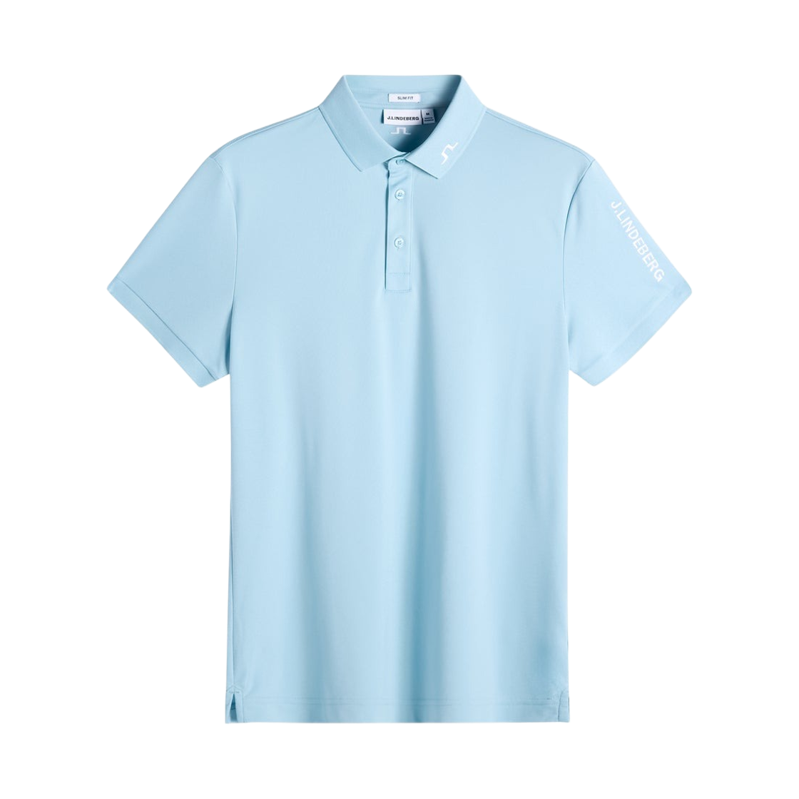 GMJT14648-O127 J.Lindeberg Tour Tech Slim Fit Polo Forget Me Not