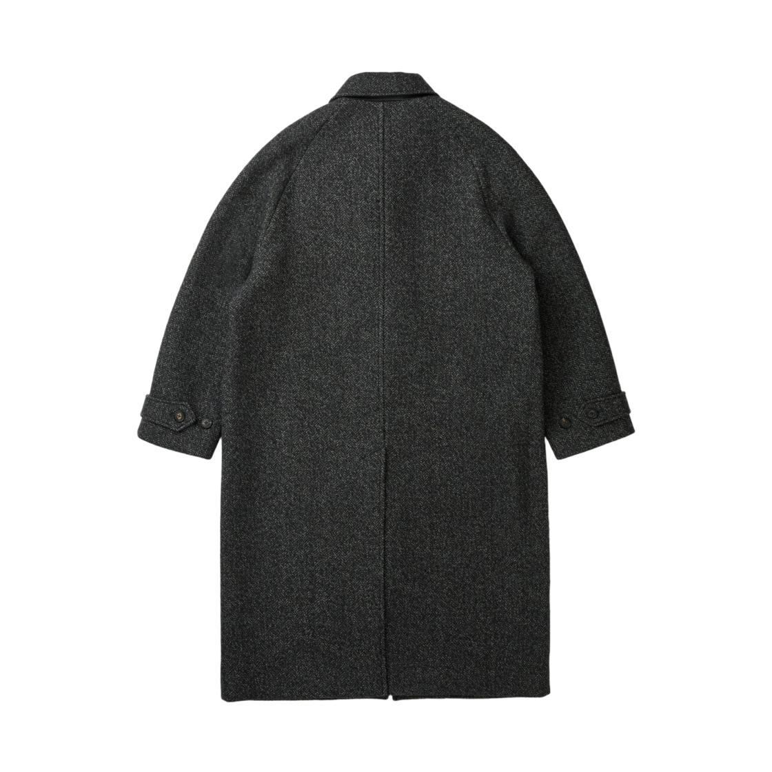 이로 푀트르 멜란지 울 발마칸 롱코트 그레이(Iro Feutre Melange Wool Balmacaan Long Coat Gray) - 4