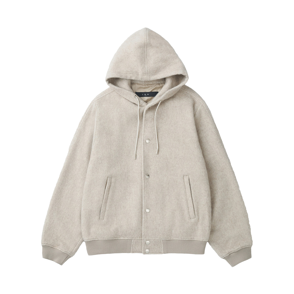 이로 무스웨트헤어리 후드 점퍼 라이트 베이지(Iro Mousse Hairy Hood Jumper Light Beige) - 1