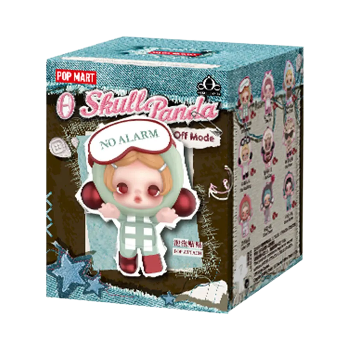- Pop Mart Pop Attach Skullpanda Off Mode Series Sealed Case (1 Blind Box)