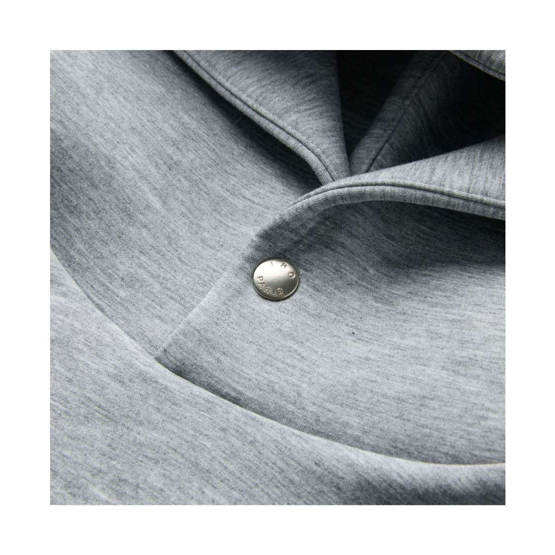 이로 플라느리 밴딩 배색 오버핏 후디 그레이(Iro Flanerie Color-Block Banding Oversized Hoodie Gray) - 6