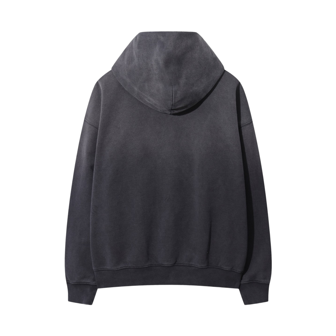 이로 브륌 가먼트다잉 크랙로고 후드 티셔츠 다크 그레이(Iro Brume Garment Dyed Crack Logo Hood T-Shirt Dark Gray) - 3