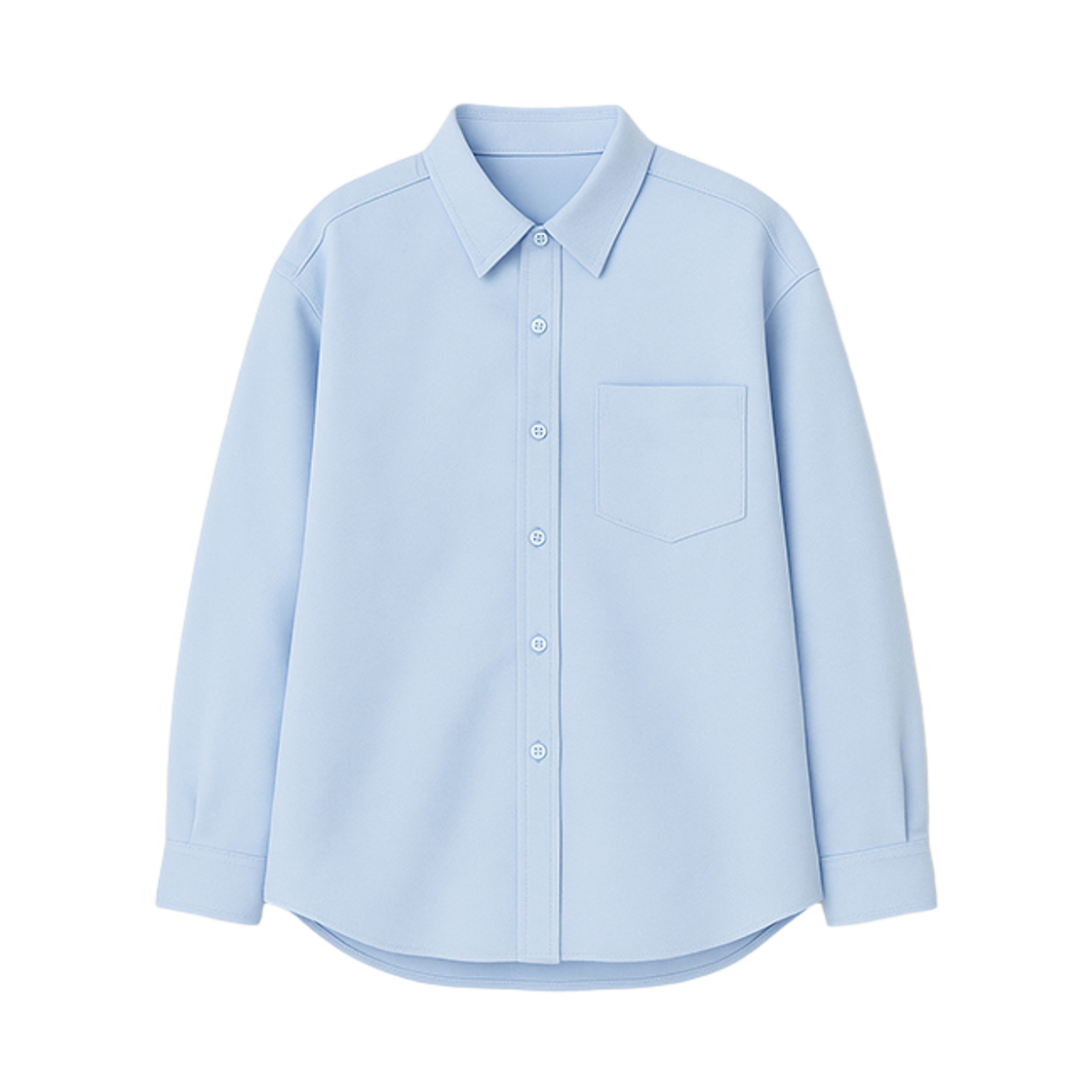 GCIN7924-라이트스카이 GCLIP Essential Loose-Fit Oxford Shirt Light Sky