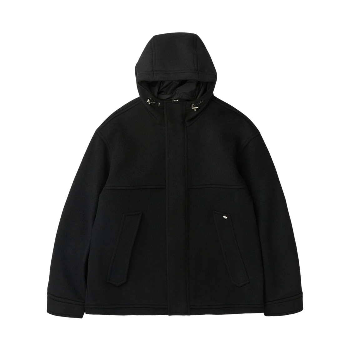 이로 플라뇌르 캐시미어 블랜드 울 후드 점퍼 블랙(Iro Fleneur Cashmere Blend Wool Hood Jumper Black) - 2