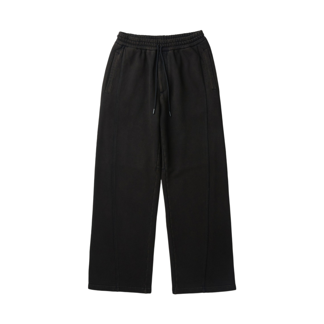 이로 판 가먼트다잉 스웨트트 팬츠 블랙(Iro Fane Garment Dyed Sweat Pants Black) - 2