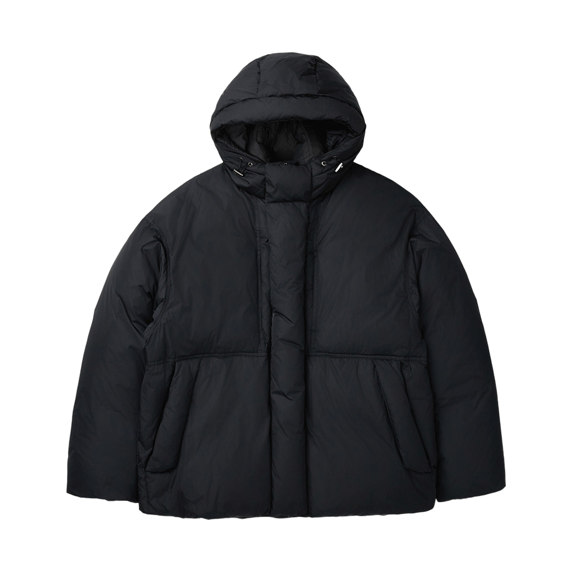 이로 올메텍스웨트후드 테크니컬 구스웨트운 점퍼 블랙(Iro Allmetex Hood Technical Goose Down Jacket Black)