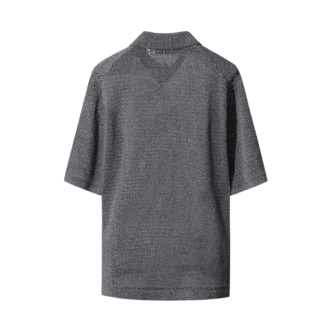 이로 엠버 반팔 카라 가디건 블랙(Iro Ember Short Sleeve Collar Cardigan Black) - 3