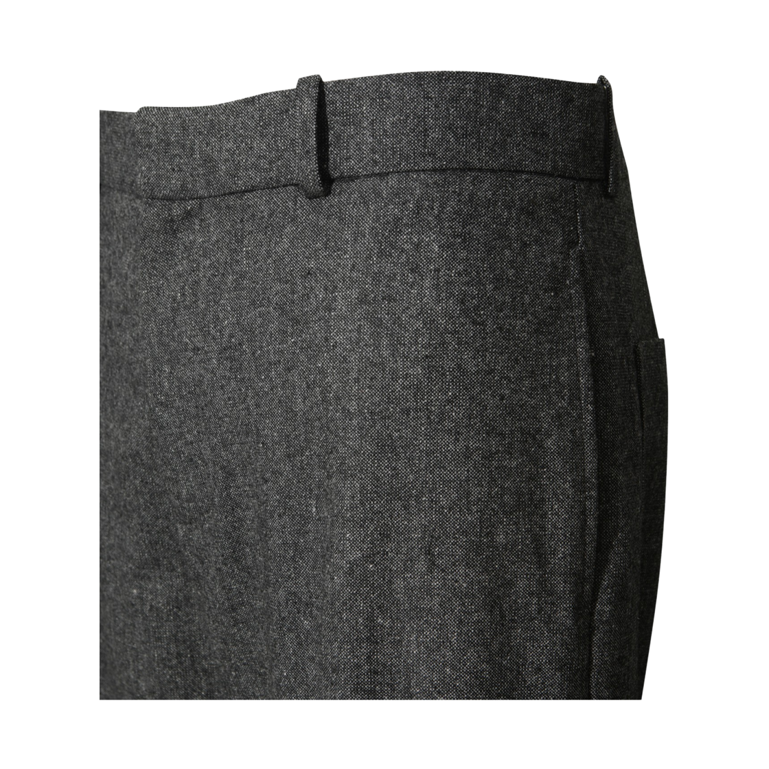 이로 우웨 멜란지 SET-UP 와이드 팬츠 그레이(Iro Uwe Melange Set-Up Wide Pants Gray) - 5