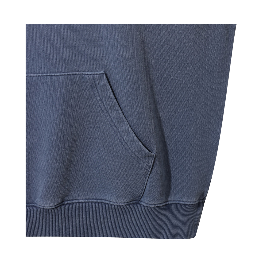 이로 브륌 가먼트다잉 크랙로고 후드 티셔츠 블루(Iro Brume Garment Dyed Crack Logo Hood T-Shirt Blue) - 6