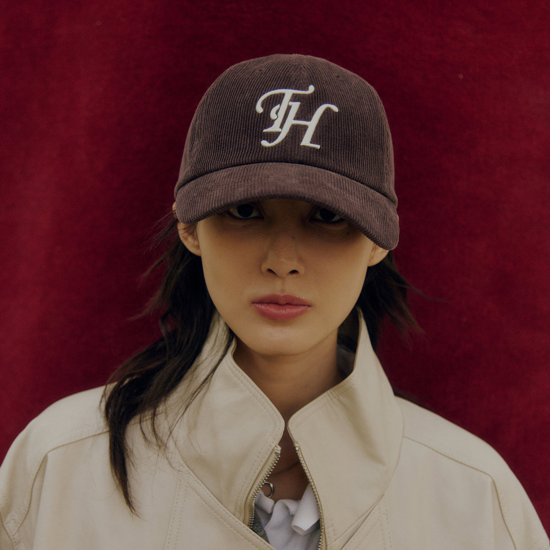 트래픽하모니 코듀로이 TH 로고 딥핏 볼캡 브라운(Traffic Harmony Corduroy TH Logo Deep Fit Ball Cap Brown) - 2